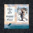 thumbnail image 1 of Deep Sea Fisherman's Happy Place, Fishing Gifts, Beach, Boating or Fishing Decor, Personalized Picture Frame, 10X10 9723, 1 of 6