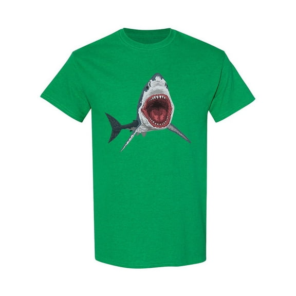 Deep Sea Shark T-Shirt Men -Image by Shutterstock, Male Large