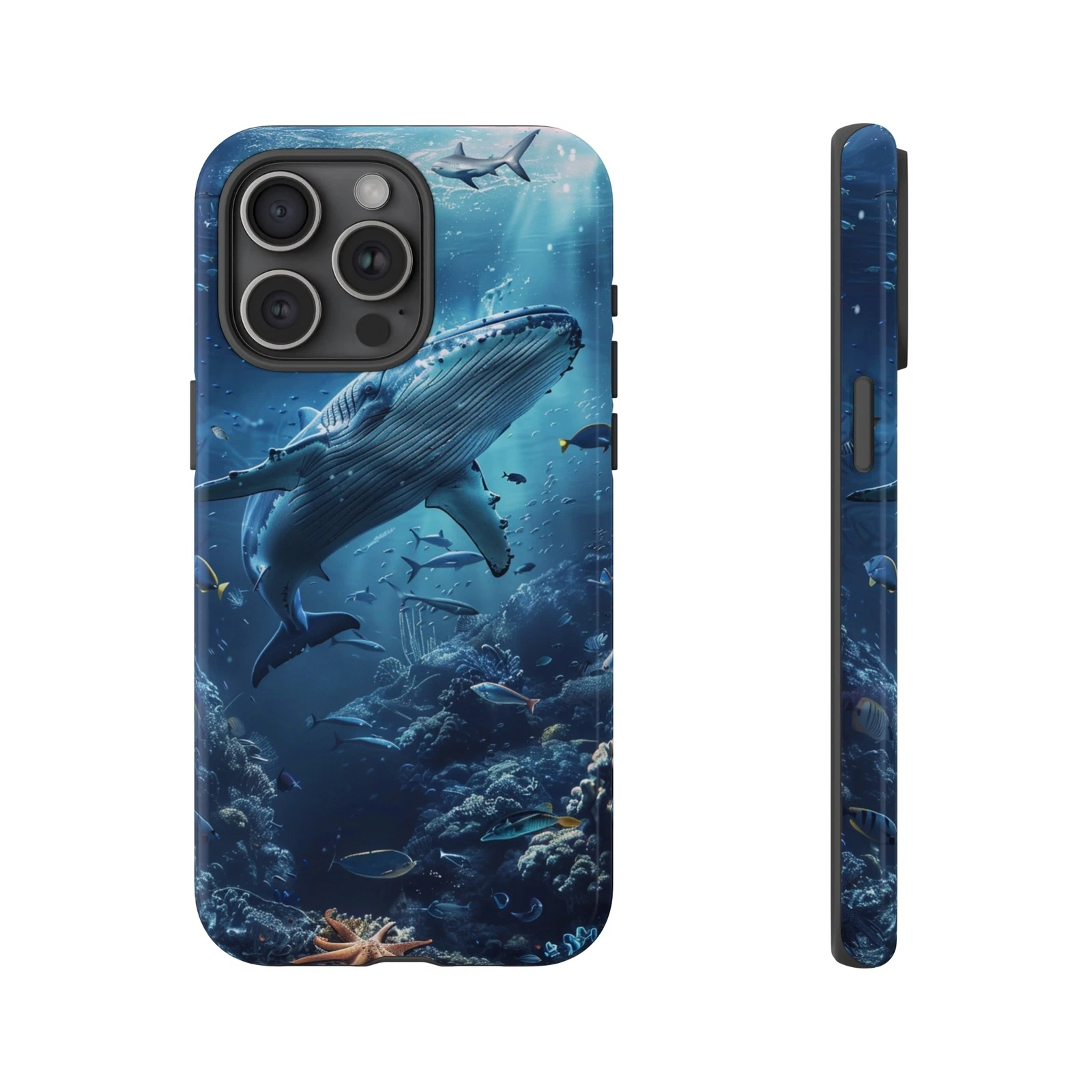 Deep Sea Whale Ocean Blue Scene Case for iPhone 11-17 Pro Max - Walmart.com