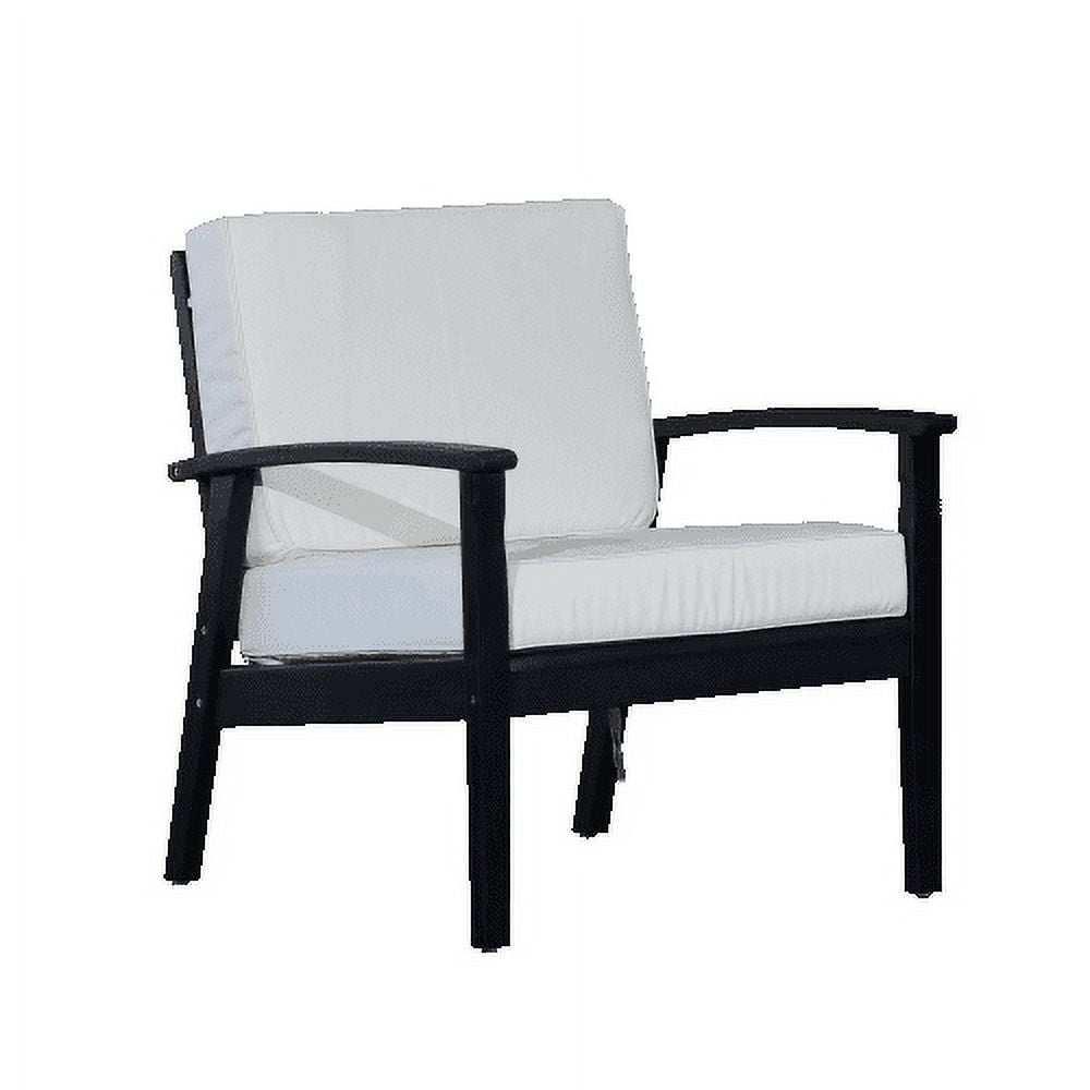 Deep Seat Eucalyptus Chair , Environmentally Friendly Wood Chair with