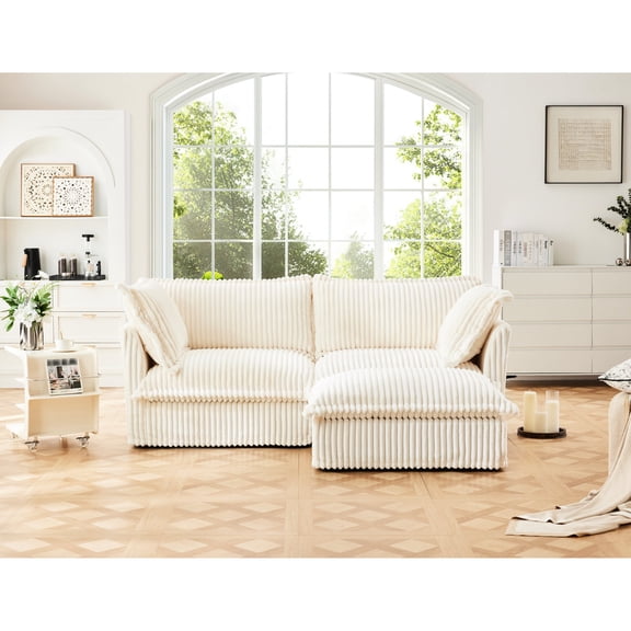 Deep Seat & High Back Pillows - Sitting and Resting with Warm Hug Support
