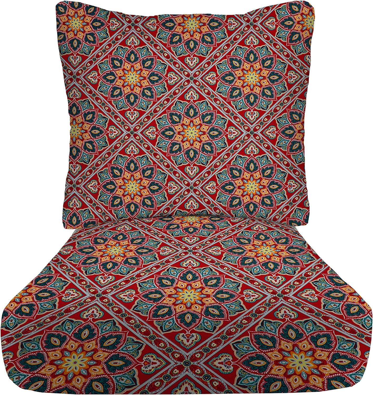 Deep Seating Cushion with Pillow Back 23\u201D x 24\u201D Seat All