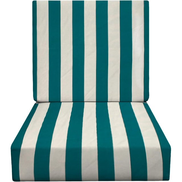 Deep Seating Foam Cushion Set 23\u201D x 24\u201D Seat AllWeather