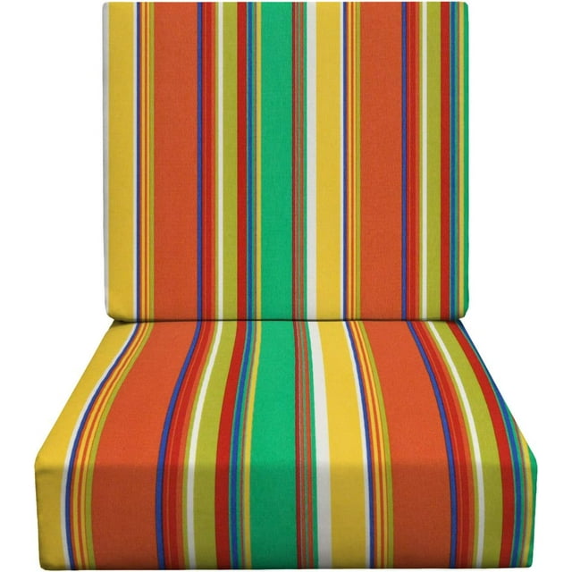 Deep Seating Foam Cushion Set 23\u201D x 24\u201D Seat AllWeather