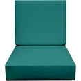 Deep Seating Foam Cushion Set 23\u201D x 24\u201D Seat AllWeather