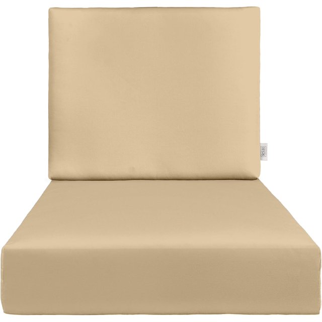 Deep Seating Foam Cushion Set 23\u201D x 24\u201D Seat AllWeather