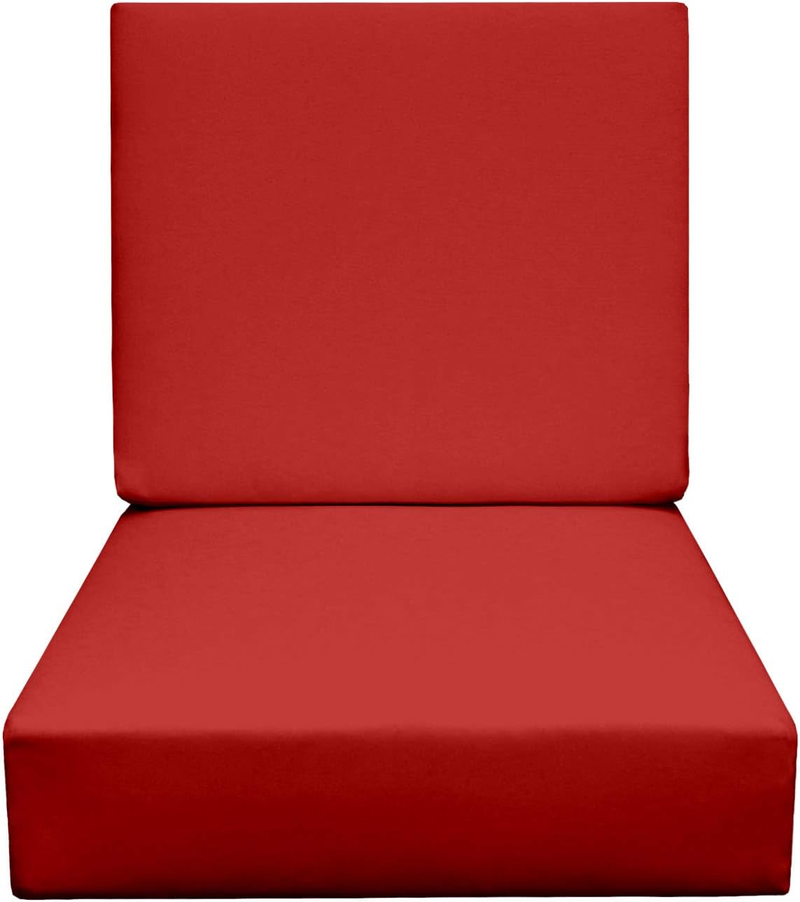 Deep Seating Foam Cushion Set 23\u201D x 24\u201D Seat AllWeather