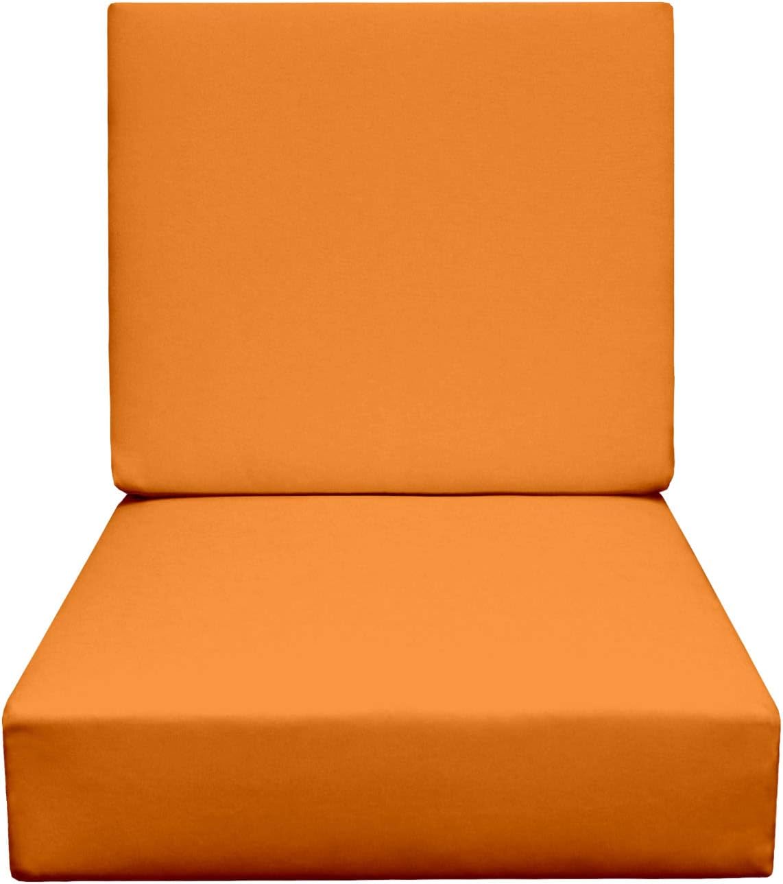 Deep Seating Foam Cushion Set 23\u201D x 24\u201D Seat AllWeather