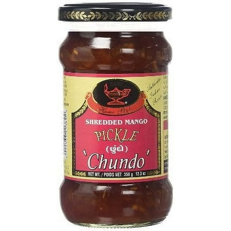 Deep Shredded Mango Pickle (Chundo) 12.3 oz jar