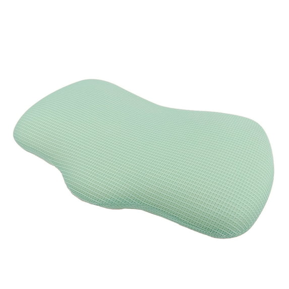 Deep Sleep Cooling Neck Pillow, Cervical Neck Support Pillow for Pain Relief with Zero-Pressure Tech & Built-in Springs Design, Ergonomic Contour Memory Foam Pillows for Back&Side Sleepers - Green