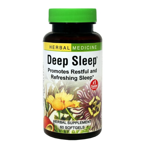 Deep Sleep - Herbal Sleep Aid - 60 Softgels