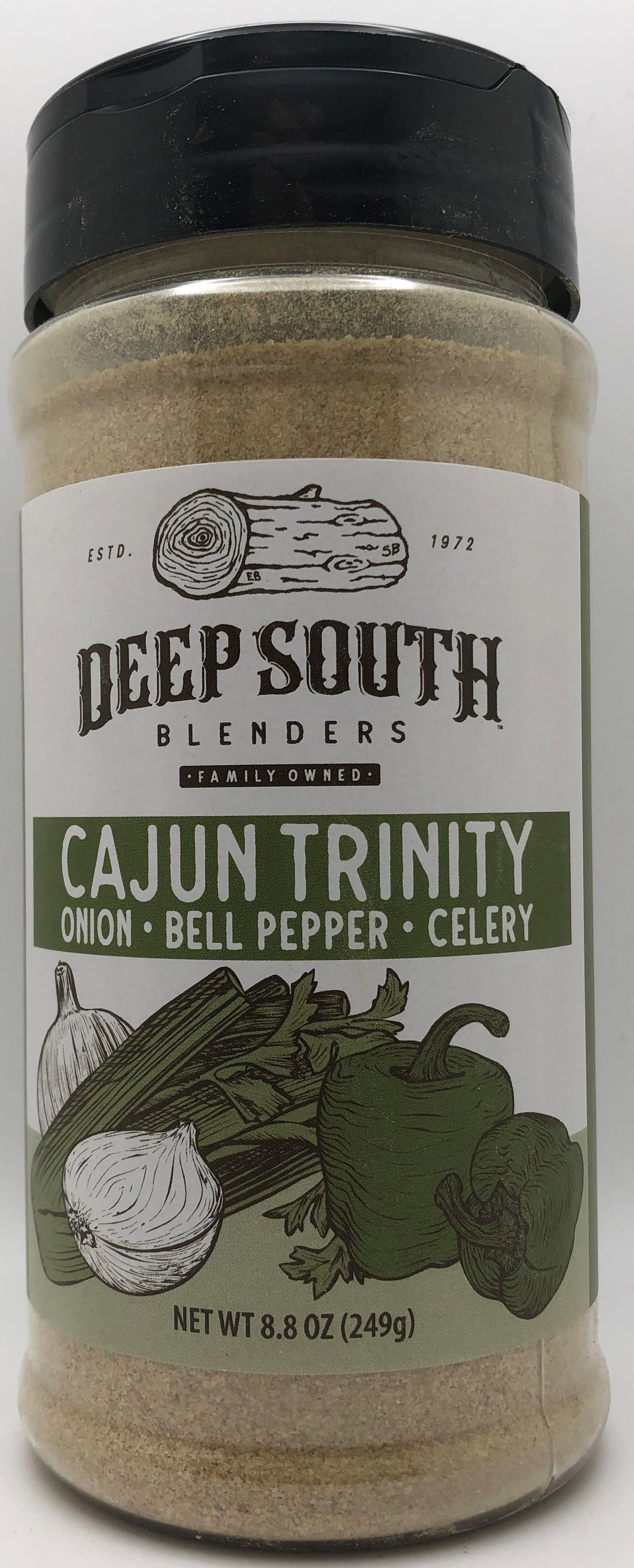 Deep South Cajun Trinity 8.8 Ounces Mixed Spices