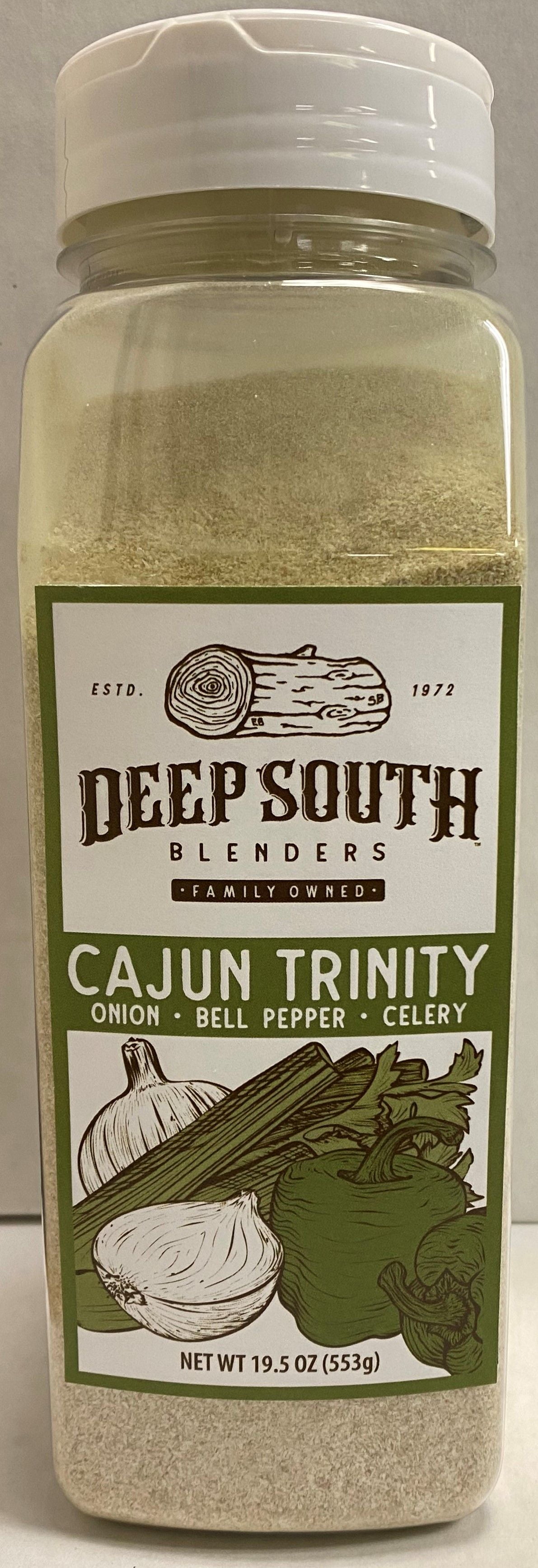 Deep South Cajun Trinity 8.8 Ounces Mixed Spices
