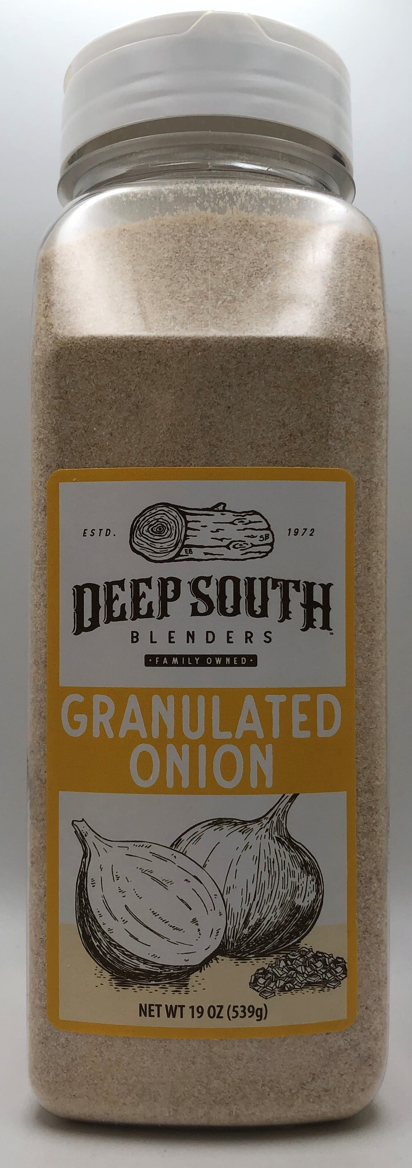 Deep South Granulated Onion 19 oz