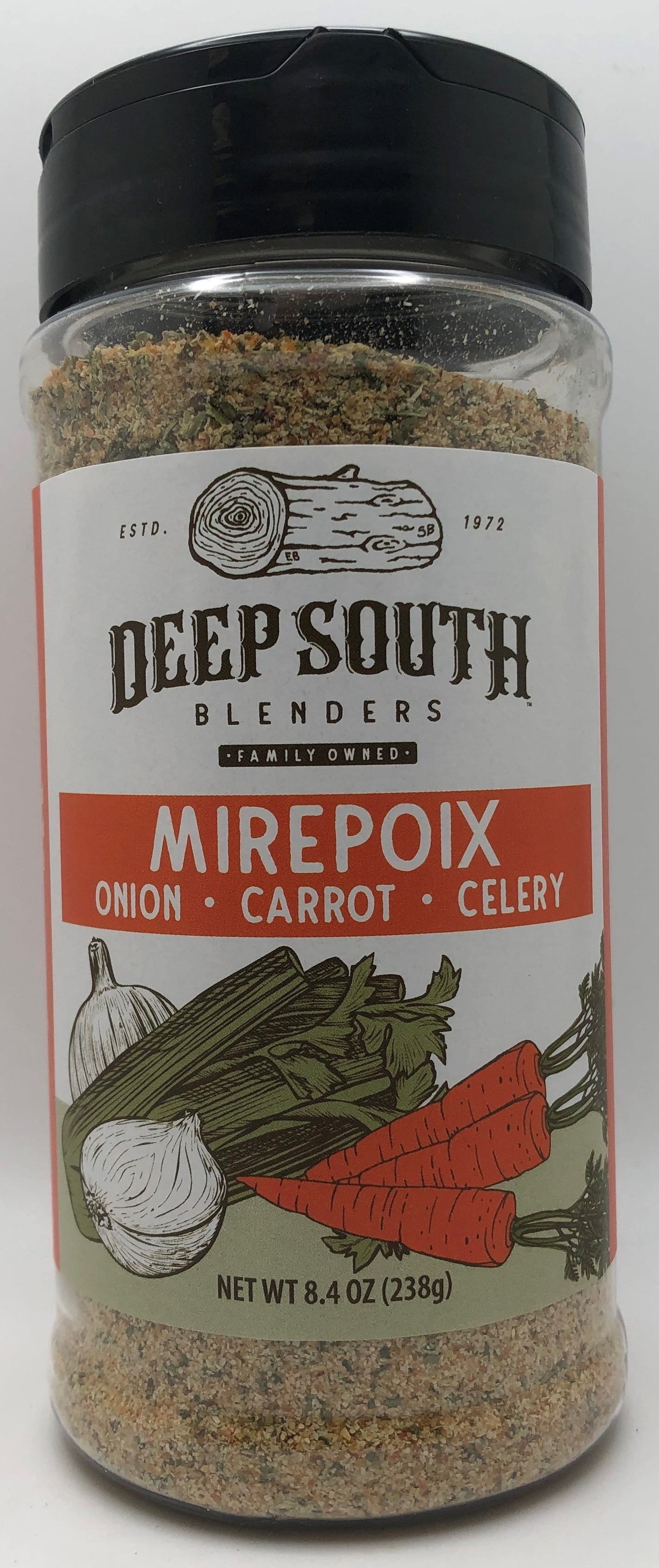 Deep South Mirepoix 8.4 Ounces Mixed Spices