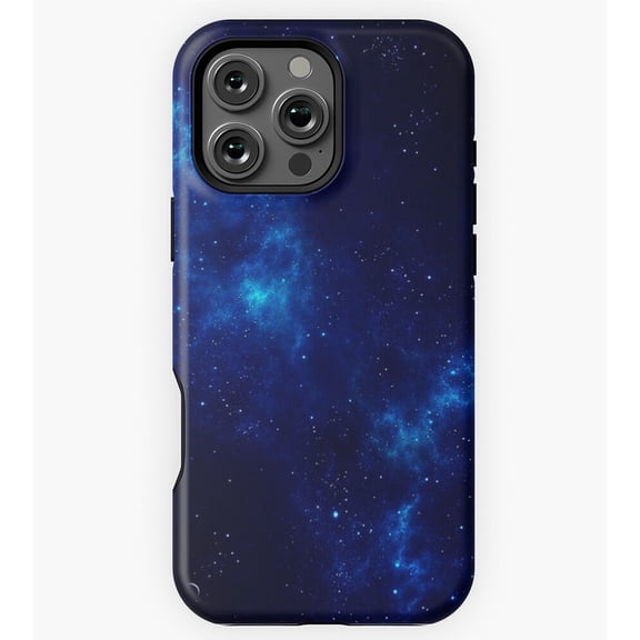 Deep Space Dark Blue Galaxy GA1400 Phone Case for iPhone 11 to 17 Pro Max