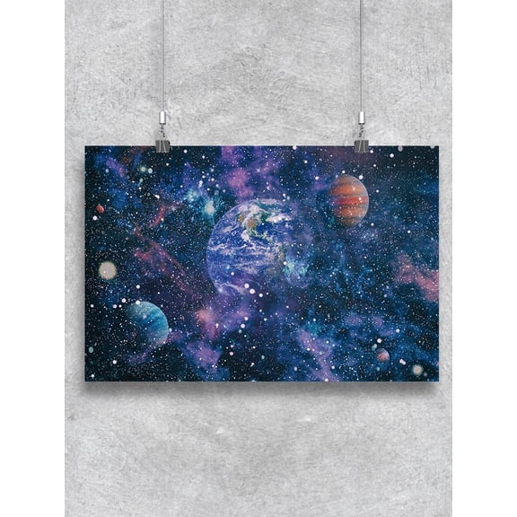 Deep Space Poster -Image by Shutterstock