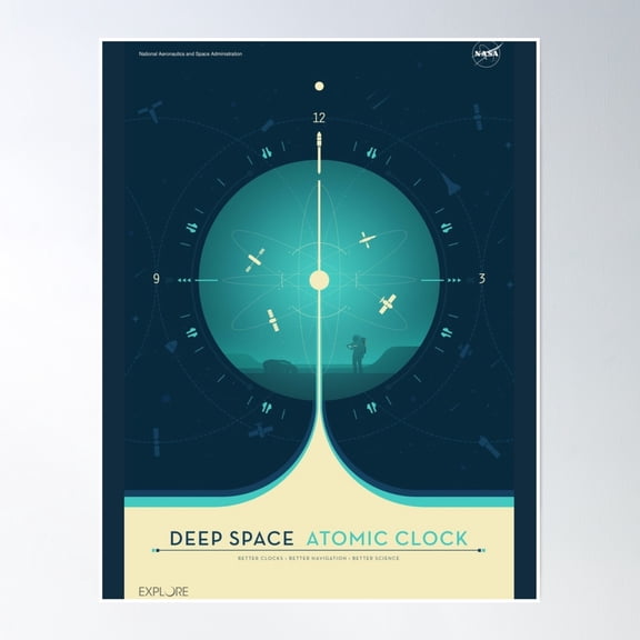 Deep Space Poster Wall Art, Modern Wall Decor, 8x12 UNFRAMED