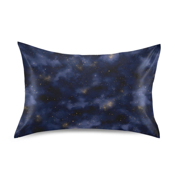 Deep Space Sky Pillowcase Standard Size Luxury Silky Soft Wrinkle Resistant Envelope Closure 20x26in
