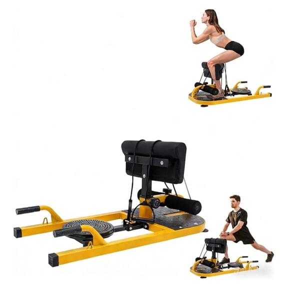 Deep Squat Machine, Ajustable Deep Squat Machine for Sit-Up, Push-Up,Deep Squat Tool, Workout Equipment for Home Gym,176lbs