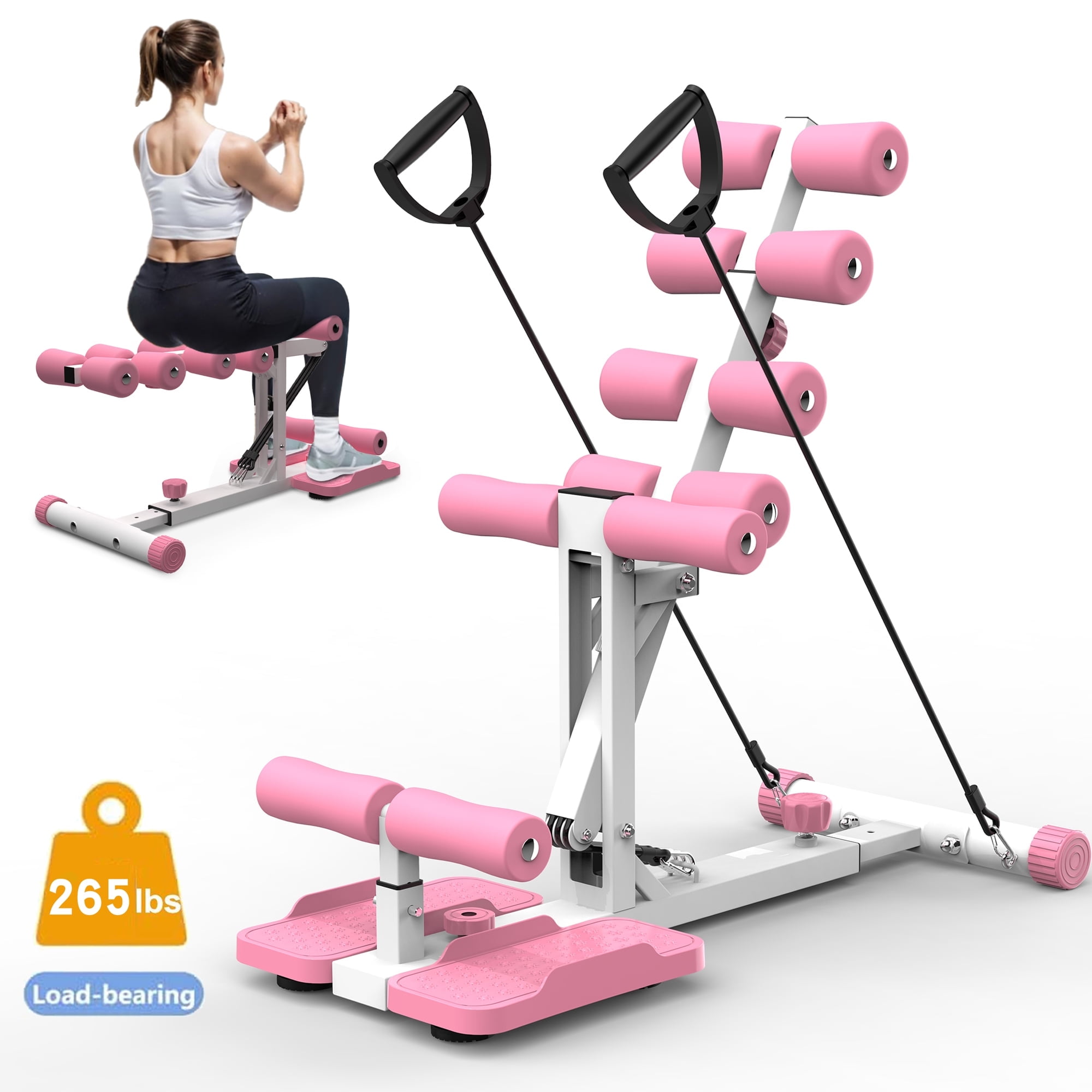 Deep Squat Machine for Home-Glutes Trainer Machine with Resistance ...