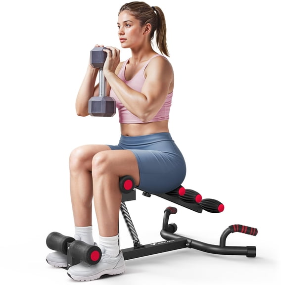Deep Squat Machine for Women, Adjustable Glutes Trainer Machine, Core & Leg Exercise, Push Up Board Workout Equipment at Home Gym