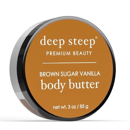Deep Steep Body Butter Brown Sugar Vanilla 3 oz Container