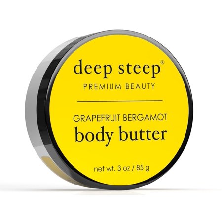 Deep Steep Body Butter Grapefruit Bergamot 3 oz Container