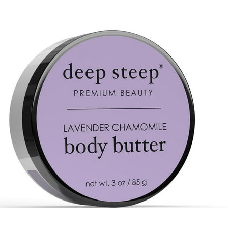 Deep Steep Body Butter Lavender Chamomile 3 oz Container