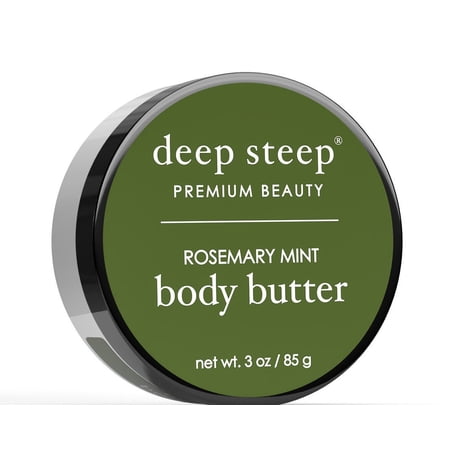 Deep Steep Body Butter Rosemary Mint 3 oz Container