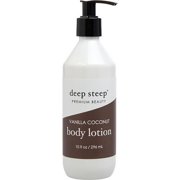 Deep Steep Body Lotion, 10oz (Vanilla Coconut)