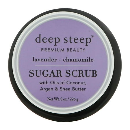 Deep Steep Sugar Scrub, Lavender - Chamomile, 8 oz (226 g)