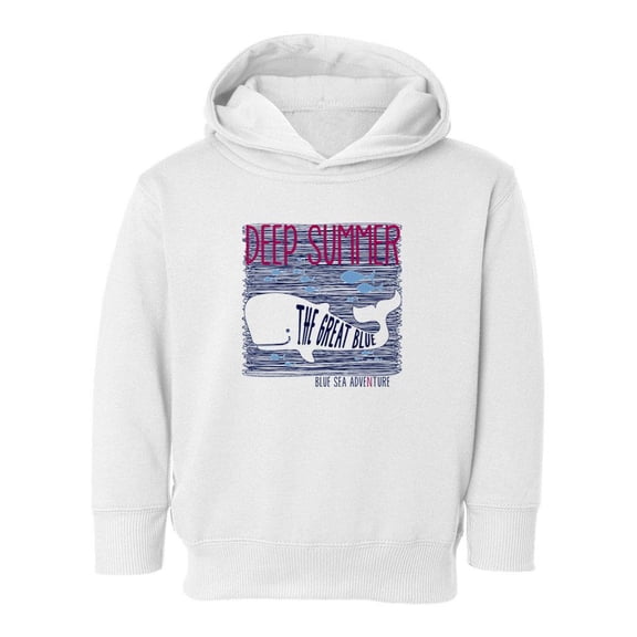 Deep Summer Whale Hoodie Toddler -Image by Shutterstock,  2 Toddler