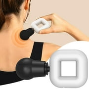 Deep Tissue Massager Fascia Muscle Massage Wireless Mute Handheld Percussion Massage Tools & Equipment Black