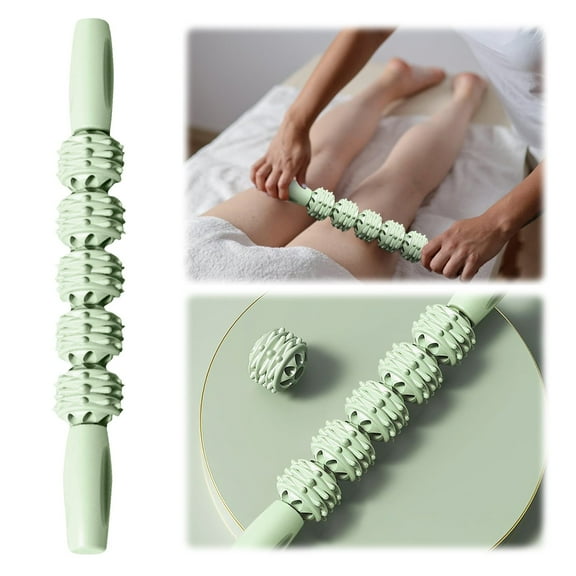 Deep Tissue Muscle Roller Fascia Massage Tool for Cellulite Neck Back Leg Body Recovery