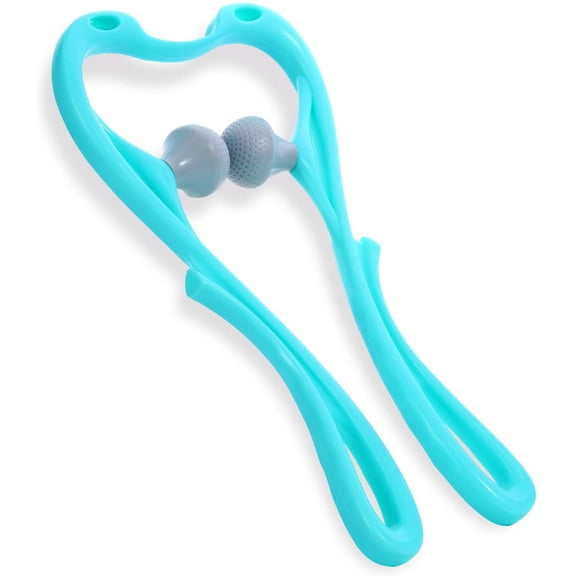 Deep Tissue Neck Massager with Trigger Point Therapy - Portable Shiatsu Massager for Neck and Shoulder Pain Relief