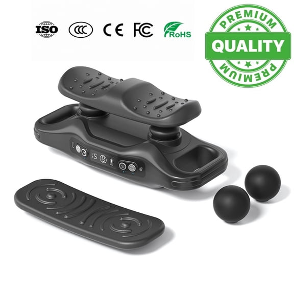 Deep Tissue Percussion Massage Gun, Handheld Muscle Stimulator with Wireless Remote