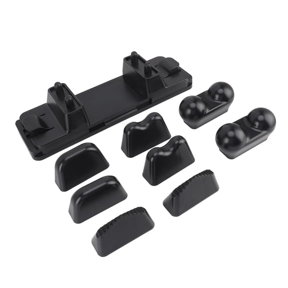 Deep Tissue Psoas Muscle Massager and Hip Flexor Release Tool - Professional Manual Back Neck and Lumbar Pressure Point Massage Board with 8 Interchangeable Heads (18.1 x 5.9 in / 46 x 15 cm)