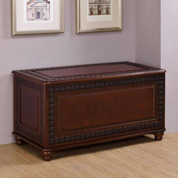 Deep Tobacco Storage Chest With An Ornate Design And Lining Tobacco Spacious Inner Space Elegant Ornamentation