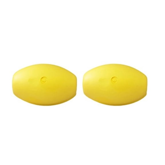 deep water float (pack of 2), yellow, 6x3-inch