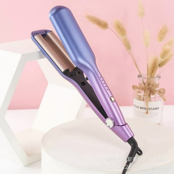 Deep Wave Curling Iron / Waver - Electric Hair Styling Iron for Water Waves, Beach Waves & Crimped Hair