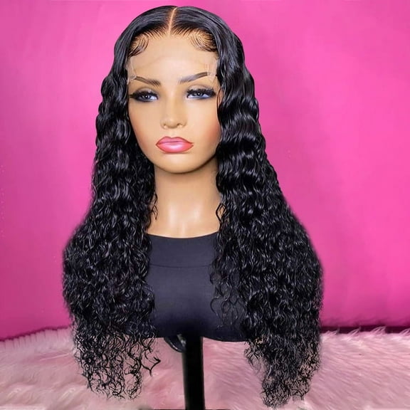 Deep Wave High Density 5×5 HD Lace Closure Wig