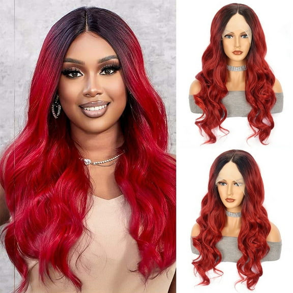 Deep Wave Lace Front Wig, Human Hair, 180 Density, HD Full Lace Front Wig, Curly Human Hair Wig with Baby Hair for Women