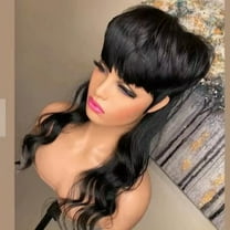 Deep Wave Lace Front Wig, Human Hair, 180 Density, HD Full Lace Front Wig, Curly Human Hair Wig with Baby Hair for Women