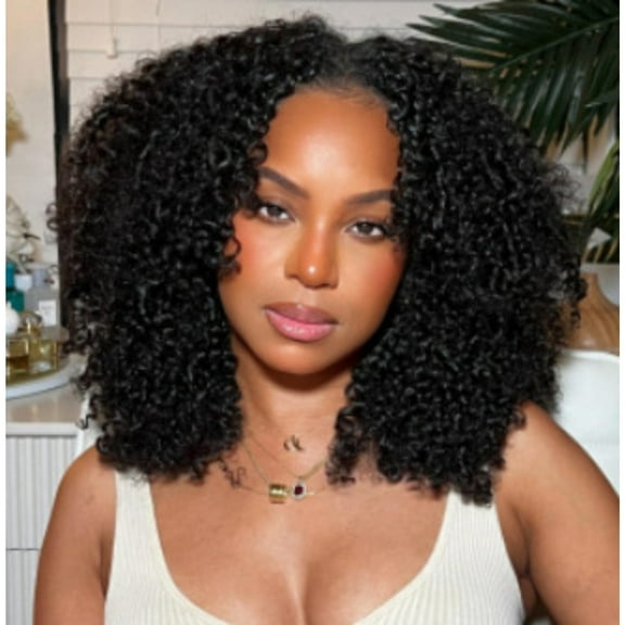 Deep Wave Lace Front Wig, Human Hair, 180 Density, HD Full Lace Front Wig, Curly Human Hair Wig with Baby Hair for Women