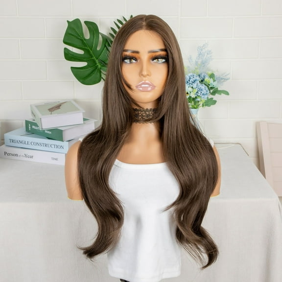 Deep Wave Lace Front Wig, Human Hair, 180 Density, HD Full Lace Front Wig, Curly Human Hair Wig with Baby Hair for Women