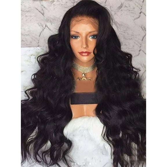 Deep Wave Lace Front Wig, Human Hair, 180 Density, HD Full Lace Front Wig, Curly Human Hair Wig with Baby Hair for Women