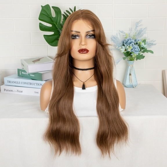 Deep Wave Lace Front Wig, Human Hair, 180 Density, HD Full Lace Front Wig, Curly Human Hair Wig with Baby Hair for Women