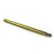 Brush Research DEB5 Deep Well End Brush, 1/2" Diameter, 240 Grit Equivalent Surface Prep, Carbon Steel, 2-1/2" Trim Length