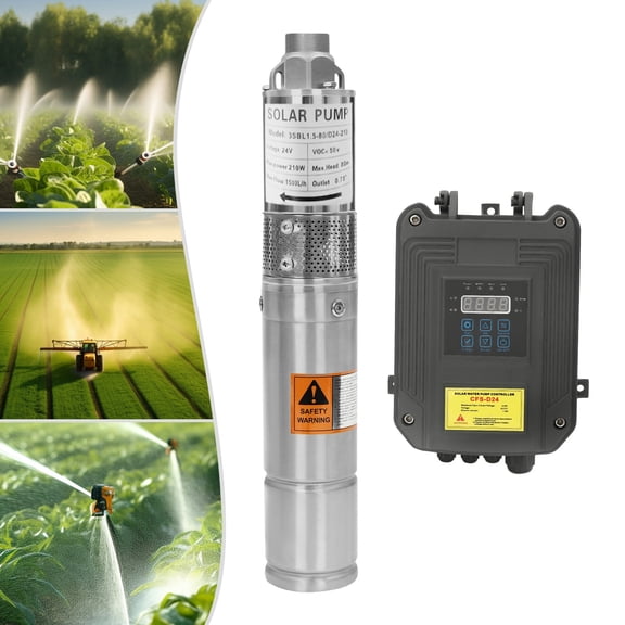 Deep Well Submersible Pump, Solar Pump Submersible Pump, Bore Deep Well Water Pump & Control Box